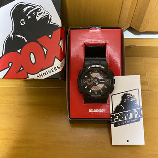 【ネット決済・配送可】g-shock✖️X-LARGE 20th