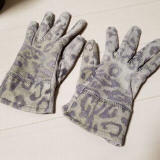 【ネット決済・配送可】レオパード柄手袋