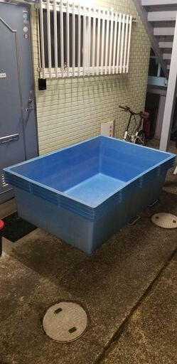 宮城仙台！値下げしました。巨大プラ舟！800L