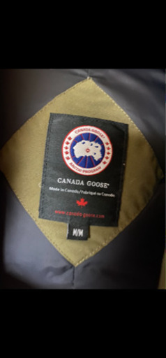 カナダグース　カーキ　ジャケット