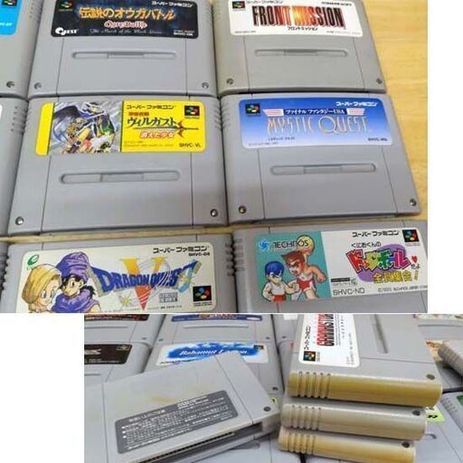 デモ画面まで確認済☆スーファミ SFC カセット ゲームソフト 30本