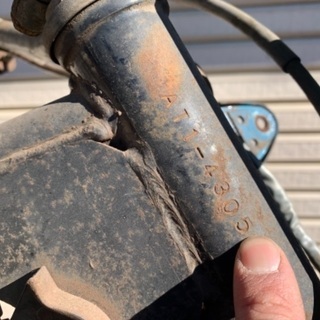 希少　AT125 AT1 トライアル　キックok 異音有　日立南太田ic 希少 AT125 AT1 トライアル キックok 異音有 日立南太田ic