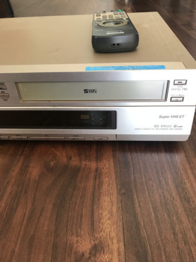 ビデオデッキ Sony super VHS ET