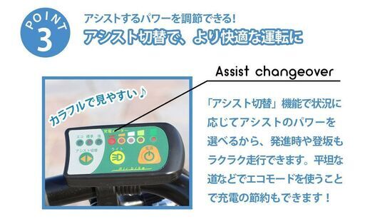 JA20-0026 引取り限定 訳有 Santasan 電動アシスト自転車 207 ホワイト