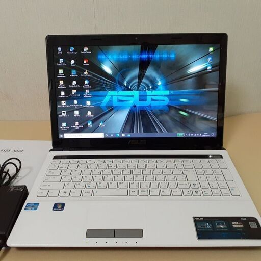 【取引中です】☆core i5＋SSDで快適☆　ASUS　K53E　カメラ内蔵　Wi-Fi  マルチ　15インチ　Windows10