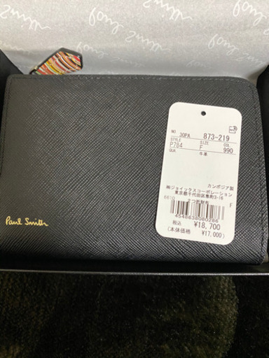 ポールスミス！新品の財布