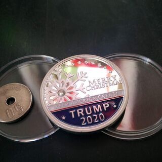 【生産終了】トランプ大統領のWhite Christmas coin