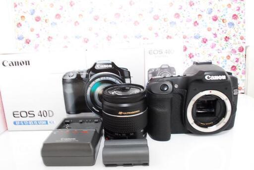 ❤️本格カメラ❤️ Canon EOS 40D ダブルレンズ スマホ転送可 【公式