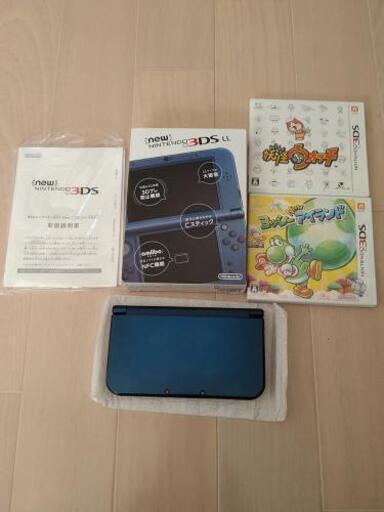Newニンテンドー3DS LL メタリックブルー