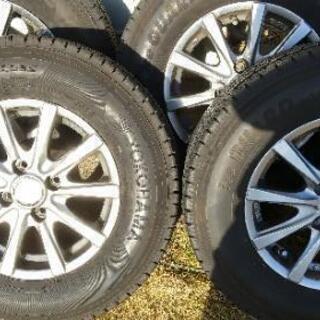 13インチ　165/80R13 軽自動車　スタッドレス　ヨコハマタイヤ　2015年製　溝あり