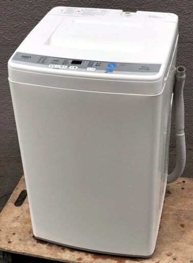 ㊽【6ヶ月保証付】アクア 4.5kg 全自動洗濯機 AQW-S45D【PayPay使えます】