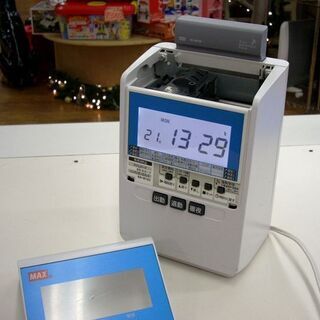 タイムレコーダー MAX ER-80S2CW マックス 電波時計搭載モデル 札幌 厚別店 タイムレコーダー MAX ER-80S2CW マックス 電波時計搭載モデル 札幌 厚別店