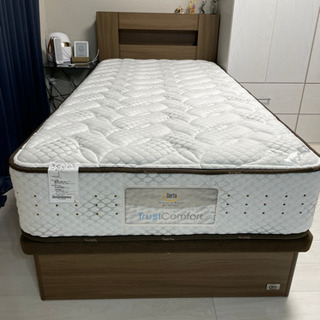 PSシングルベッドサータハリウッド4000＆トラストコンフォートマットレス