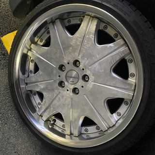 19インチホイール 新品皮2つ付き