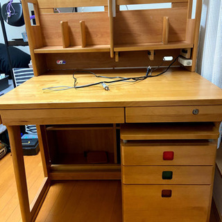 学習机 棚、椅子付き(KOIZUMI)
