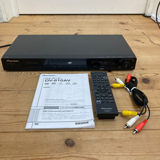O 12-466 Pioneer DV-610AV DVDプレーヤー