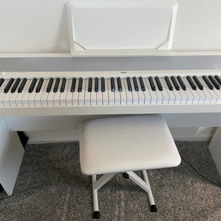 募集】譲ります！KORG 電子ピアノ 88鍵 ホワイト