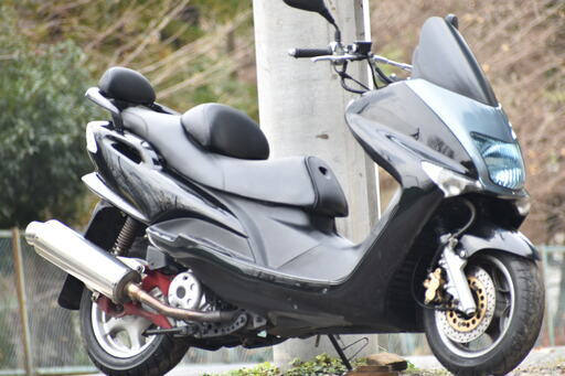 ☆YAMAHA＊マジェスティ125＊バーハン＊社外マフラー＊WAKO’Sオイル交換済＊☆下取り全国配送も可能です☆彡