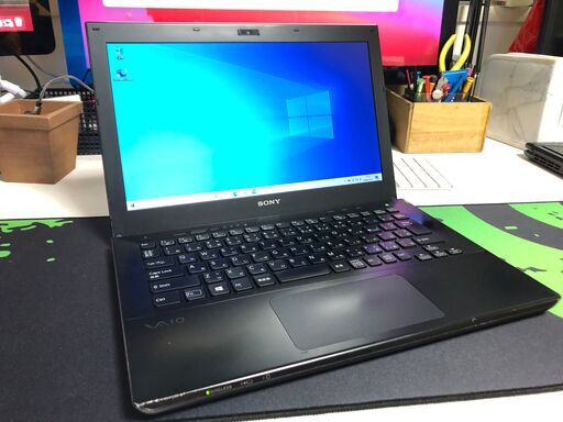 ノートパソコン SONY VAIO Core i5 4GB SSD 240GB