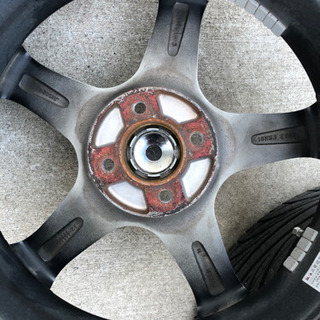 ｱﾙﾐﾎｲｰﾙ バリ山バリ溝　16インチ　スズキ　ダイハツ　軽自動車