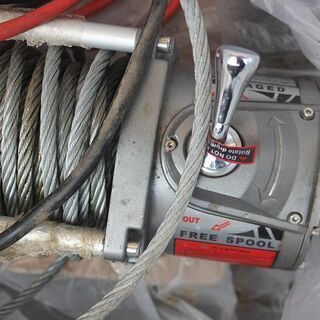 T-MAX 10000 ウインチ ２４ｖ仕様 試用作動のみ