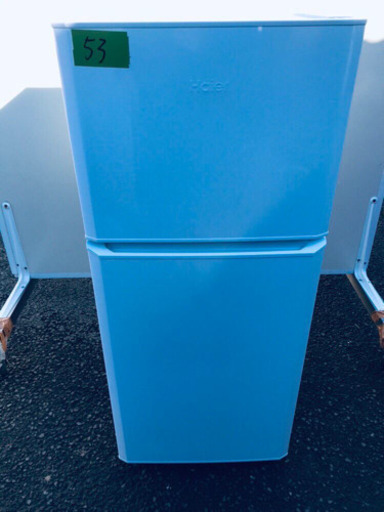 2022年激安 ✨高年式✨53番 haier✨冷凍冷蔵庫✨JR-N121A‼️ 冷蔵庫