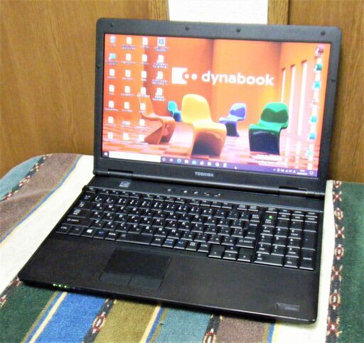 格安/15.6型液晶♪/点検整備清掃済み/Microsoft Office✎/ デュアルコアCPU/HDD160GB/メモリ3GB♪/DVD/SDカードスロット/すぐ繋がるWi-Fi/すぐに使えるWindows10♪/dynabook B550