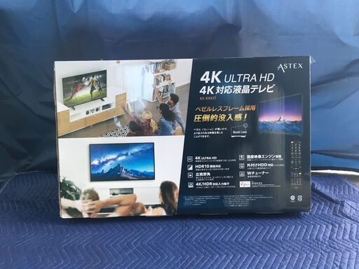 残りわずか！【新品】ASTEX AX-KH43T 4Kテレビお安くお売りします。残り２台！