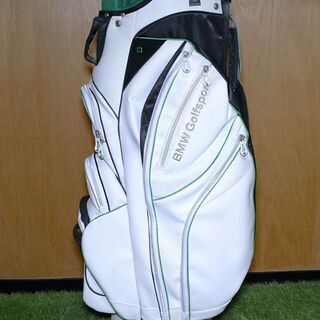 美品 BMW ゴルフスポーツコレクション キャディバッグ ホワイト OGIO製