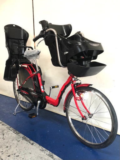 関東全域送料無料　パナソニック　ギュット 26インチ 3人乗り 8ah 電動自転車