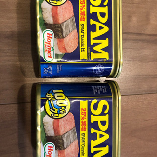 スパム　２缶　