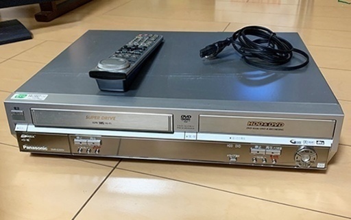 ★VHSテープもカートリッジRAMも!!　最終値下げ☆Panasonic パナソニック 250GBHDD\u0026DVDレコーダー VHSビデオもカートリッジRAMも! DMR-E250V