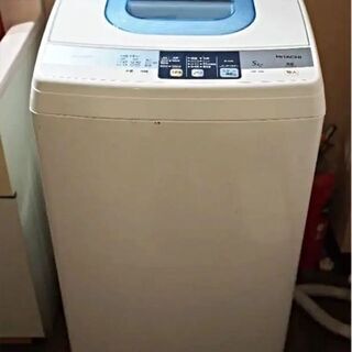 日立電気全自動洗濯機★洗濯容量 5.0㎏ 型番:NW-5MR