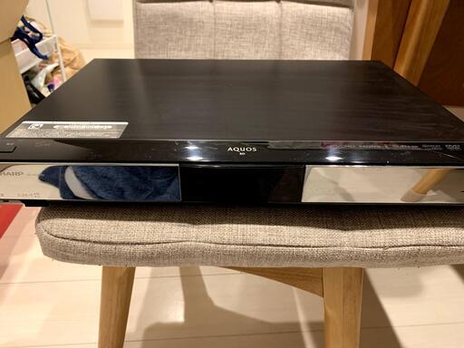 【受渡予定者決定】SHARP AQUOSブルーレイ BD-HDW53