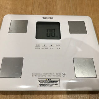 【美品】タニタ体重計