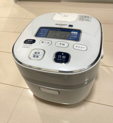 シャープ ジャー炊飯器　 KS-F5E2-KB