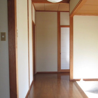 島根県益田市中須戸建/築浅2DK庭広/水洗/駐車場/ペット相談