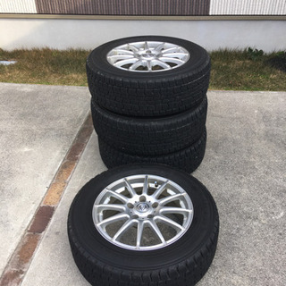 取り引き完了しました。JOKER16インチ×グッドイヤースタッドレス205/65/16