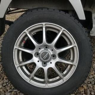 中古スタッドレスタイヤ グッドイヤー アイスナビ6 165/65R14 2017年製 