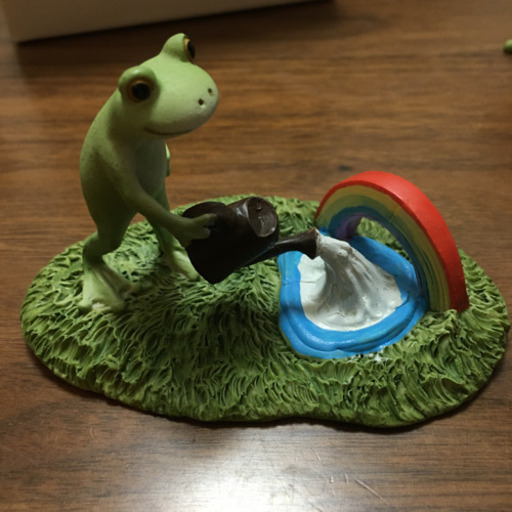 コポー　カエルさん置物7点セット