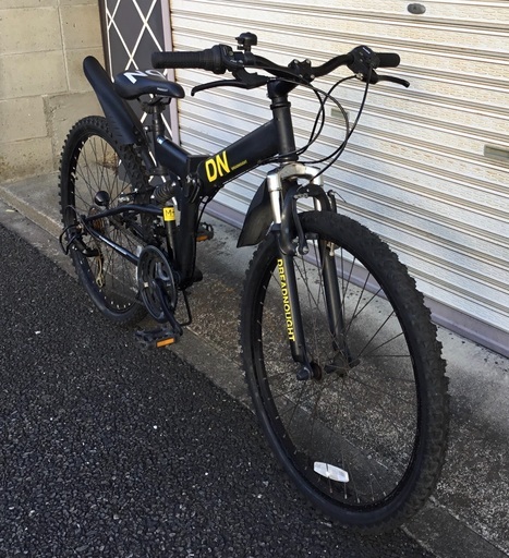 動作 Dreadnought ドレッドノート 26インチ 折りたたみ マウンテンバイク シマノ18段変速 ウィナーズ 妙興寺のマウンテンバイクの中古あげます 譲ります ジモティーで不用品の処分