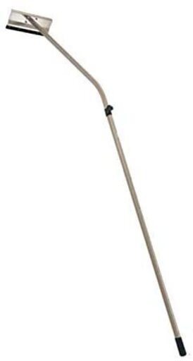 三協アルミ 雪おろし棒 おっとせいG ロング アールタイプ 2800ｍｍ～3800ｍｍ 重量1.77キロ 『カーポート雪おろし』