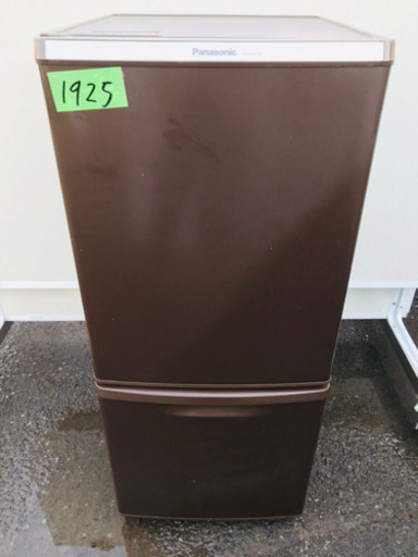 ①1925番 Panasonic✨ノンフロン冷凍冷蔵庫✨NR-B145W-T‼️