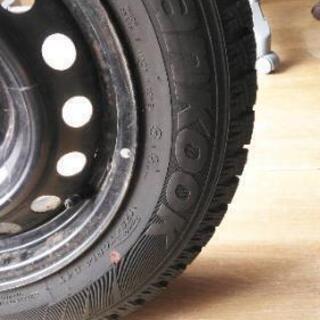 ★札幌発★スパイクタイヤ　ハンコック製スタッドレスタイヤ175/70R/14　純正
