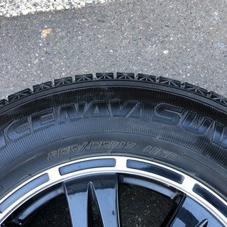 ランクル スタッドレスタイヤホイール4本セット 265/65R17