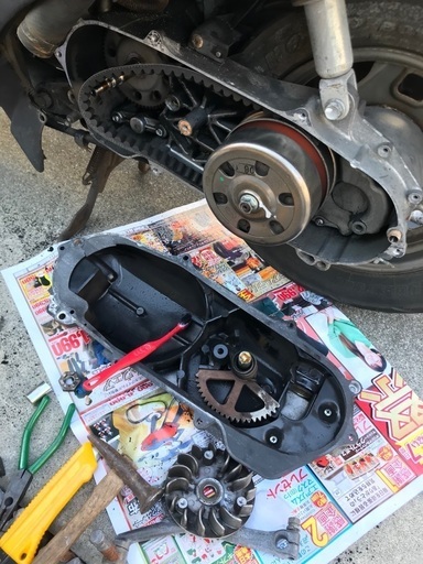 整備済み原付二種　アドレスv100