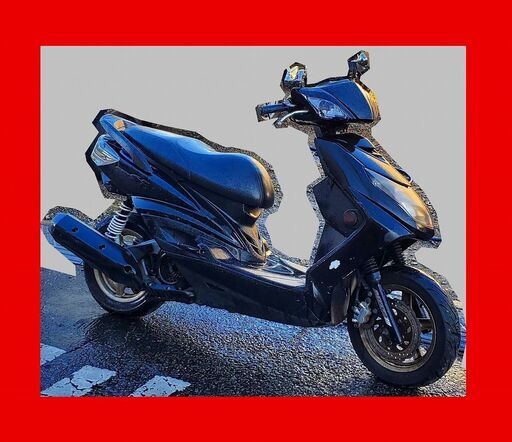 ★値引で40000円☆お届け可★ヤマハ　シグナス125X　SE46★全国発送可能★50cc 原付　二種　スクーター 小型二輪 原付2種 バイク Uber　ウーバー