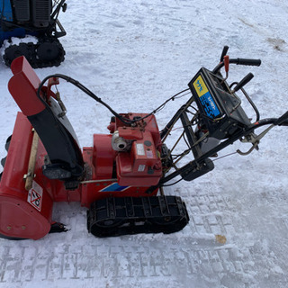 除雪機 ヤナセ スノースロアー セル付き