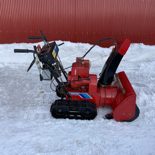 除雪機　ヤナセ　スノースロアー　セル付き 除雪機 ヤナセ スノースロアー セル付き