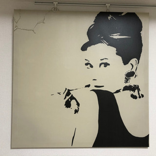 壁掛け、オードリーヘップバーン、絵、インテリア